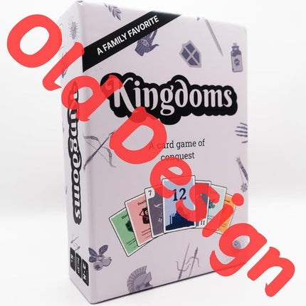 Kingdoms Card Game - Family Strategy Game for 2-8 Players, Ages 8+ | Master Tactics and Outwit Opponents