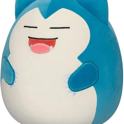 Squishmallows Pokemon Snorlax Plush Toy, 25 cm, Add Snorlax to Your Squad, Ultra-Soft Plush Stuffed Animal, Official Jazwares Plush Toy