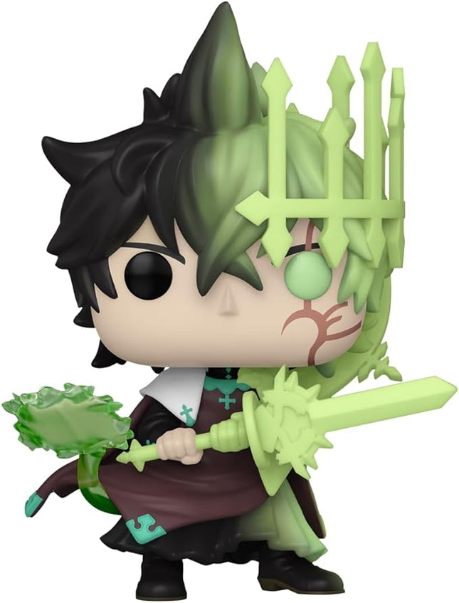 Funko POP! Animation: Black Clover - Yuno - (Spirit of Zephyr) - Collectable Vinyl Figure - Gift Idea - Official Merchandise - for Kids & Adults - Anime Fans - Model Figure for Collectors and Display