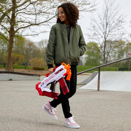 Nerf Ultra Speed Fully Motorized Blaster, Fastest Firing Nerf Ultra Blaster, 24 Nerf AccuStrike Ultra Darts, Uses Only Nerf Ultra Darts