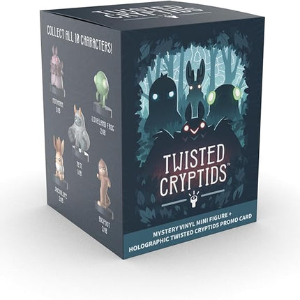 Unstable Games Twisted Cryptids Vinyl Mini Figure Blind Box - Includes a Playable Promo Card - Cute Adorable Figure Mystery Box