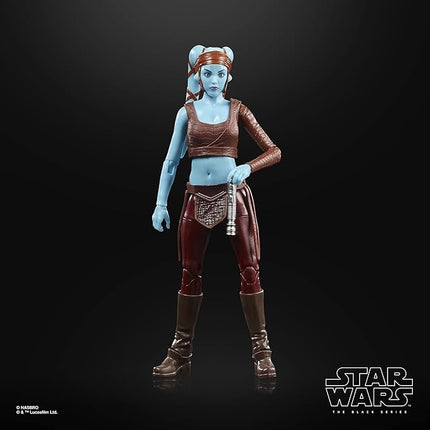 STAR WARS The Black Series Aayla Secura Toy 6-Inch-Scale Attack of The Clones Collectible Action Figure, Toys for Kids Ages 4 and Up