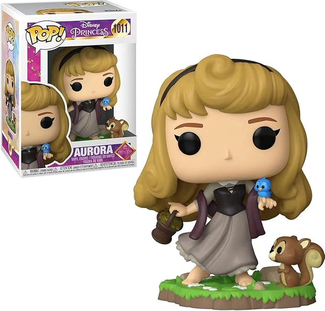 POP Disney Ultimate Princess: Sleeping Beauty - Aurora Funko Pop Vinyl Figure (Bundled with Compatible Pop Box Protector Case), Multicolored, 3.75 inches