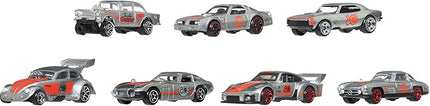 Hot Wheels 80th Anniversary Mattel 7 Pack Ride On Toy Mini Car, 7 Pack Ages 3+ Metal JHF01