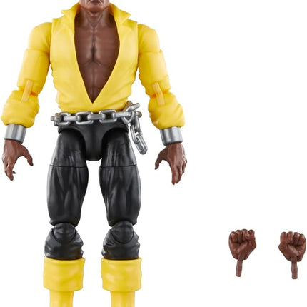 Marvel Legends Series Luke Cage Power Man, Knights Collectible Comics 6-Inch Action Figures