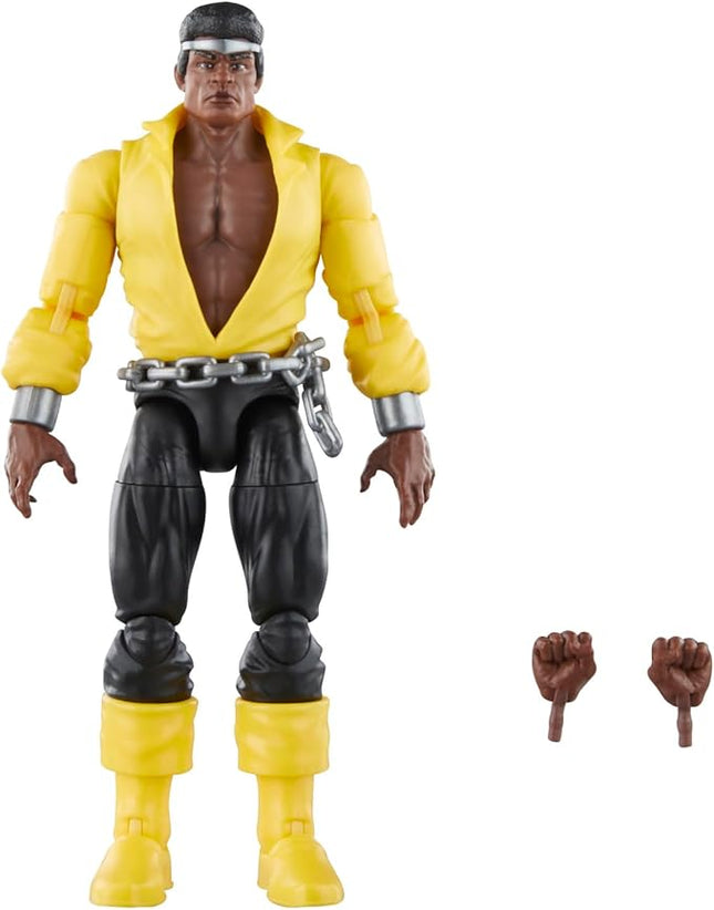 Marvel Legends Series Luke Cage Power Man, Knights Collectible Comics 6-Inch Action Figures