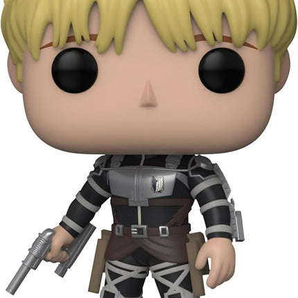 Funko POP! Animation: Attack on Titan - Armin Arlert - 1/6 Odds for Rare Chase Variant - Collectable Vinyl Figure - Gift Idea - Official Merchandise - for Kids & Adults - Anime Fans