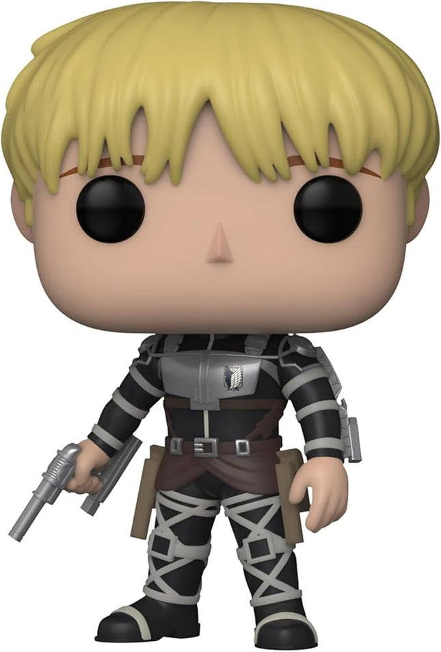Funko POP! Animation: Attack on Titan - Armin Arlert - 1/6 Odds for Rare Chase Variant - Collectable Vinyl Figure - Gift Idea - Official Merchandise - for Kids & Adults - Anime Fans