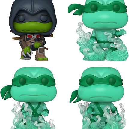 Funko Pop Comics: Teenage Mutant Ninja Turtles (TMNT) The Last Ronin- Michelangelo - Brothers, 4-Pack - TMNT Comics - Amazon Exclusive - Collectable Vinyl Figure - Gift Idea - Official Merchandise