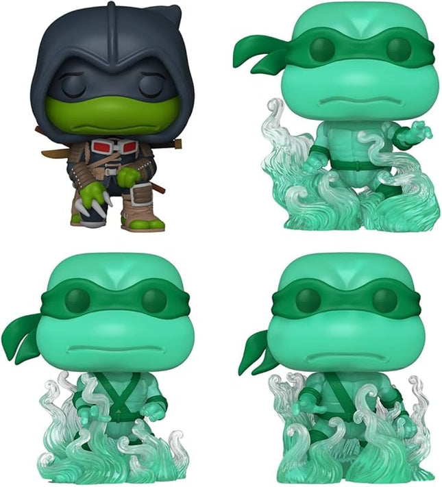 Funko Pop Comics: Teenage Mutant Ninja Turtles (TMNT) The Last Ronin- Michelangelo - Brothers, 4-Pack - TMNT Comics - Amazon Exclusive - Collectable Vinyl Figure - Gift Idea - Official Merchandise