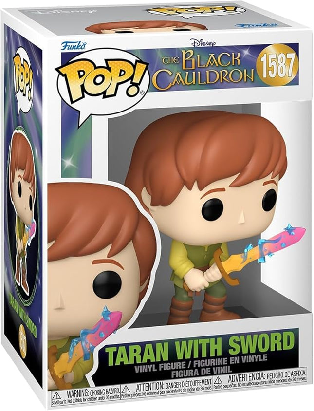 Funko Pop Disney: The Black Cauldron - Taran with Sword - Collectable Vinyl Figure - Gift Idea - Official Merchandise - Toys for Kids & Adults - Cartoon/Animation Fans