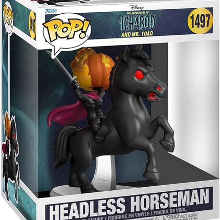 Funko POP! Rides Deluxe: Sleepy Hollow – Headless Horseman - The Legend of Sleepy Hollow 1949 - Collectable Vinyl Figure - Gift Idea - Official Merchandise - for Kids & Adults - Movies Fans