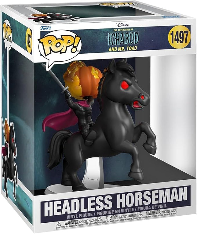 Funko POP! Rides Deluxe: Sleepy Hollow – Headless Horseman - The Legend of Sleepy Hollow 1949 - Collectable Vinyl Figure - Gift Idea - Official Merchandise - for Kids & Adults - Movies Fans
