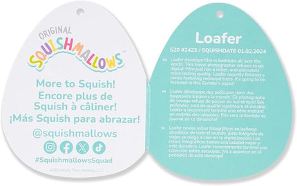 Squishmallows Original 20-Inch Loafer Brown Bulldog - Official Jazwares Plush (Jumbo)