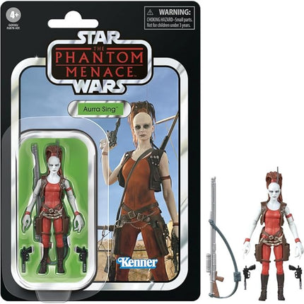 STAR WARS The Vintage Collection Aurra Sing, The Phantom Menace 3.75 Inch Collectible Action Figure