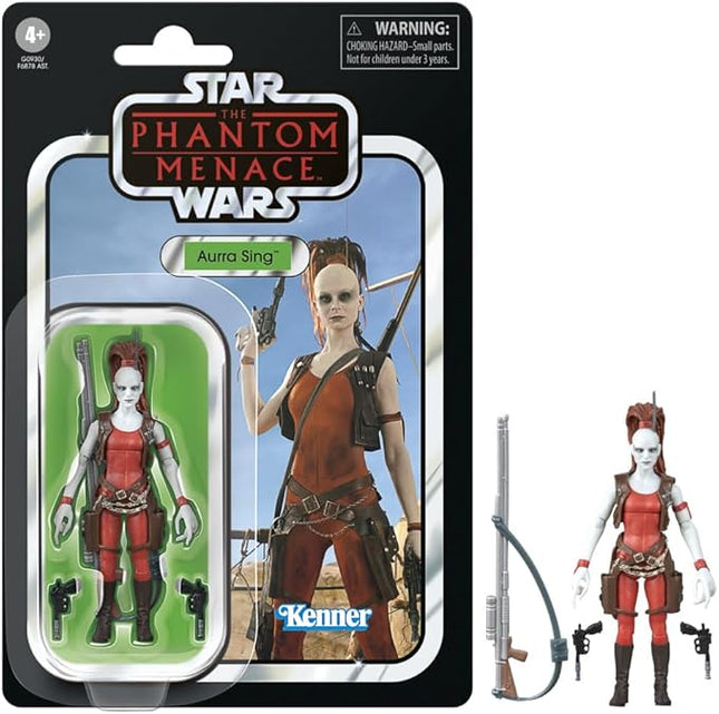 STAR WARS The Vintage Collection Aurra Sing, The Phantom Menace 3.75 Inch Collectible Action Figure