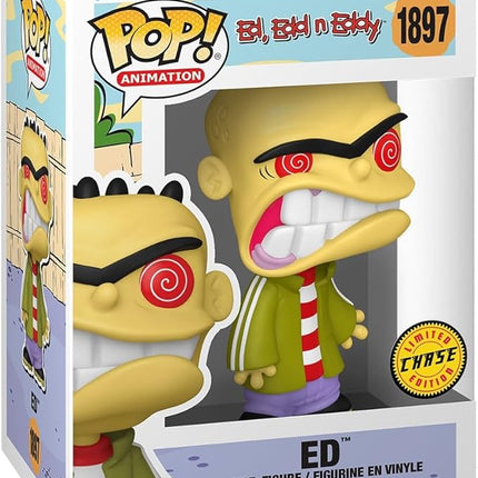 Funko Pop Animation: Ed EDD N Eddy - Ed - 1/6 Odds for Rare Chase Variant - Collectable Vinyl Figure - Gift Idea - Official Merchandise - Toys for Kids & Adults - Cartoon/Animation Fans
