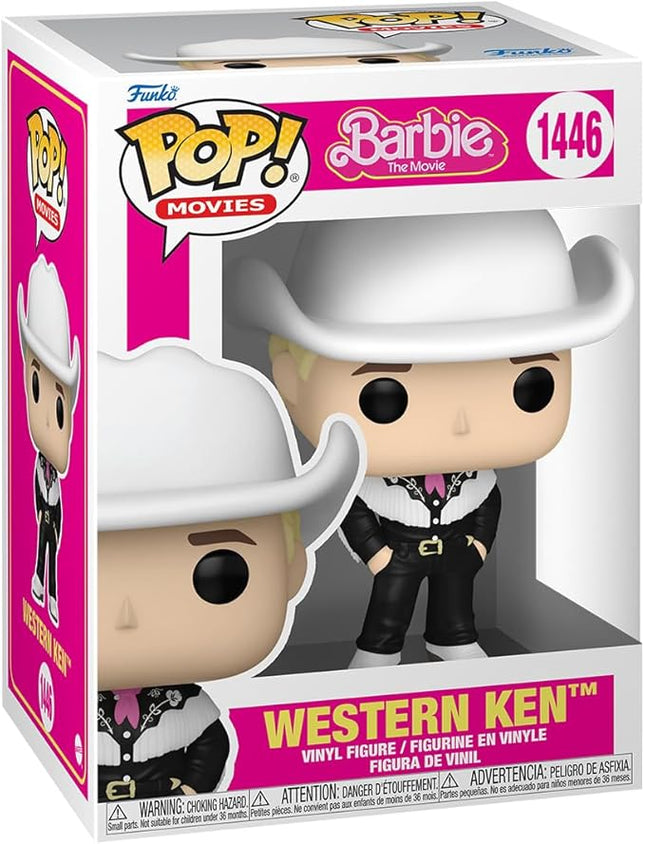 Funko POP! Movies: Barbie - Western Ken - Collectable Vinyl Figure - Gift Idea - Official Merchandise - for Kids & Adults - Movies Fans - Model Figure for Collectors and Display