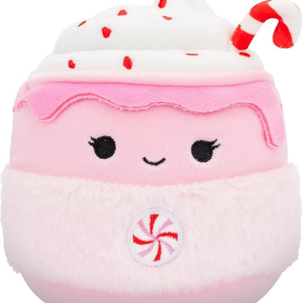 Squishmallows Officially Licensed Kellytoy Christmas 2024 Squad Plush -Squishy Stuffed Animal Toy - Gift for Kids, Girls & Boys - 8 Inch (Ethel The hot Chocolate)