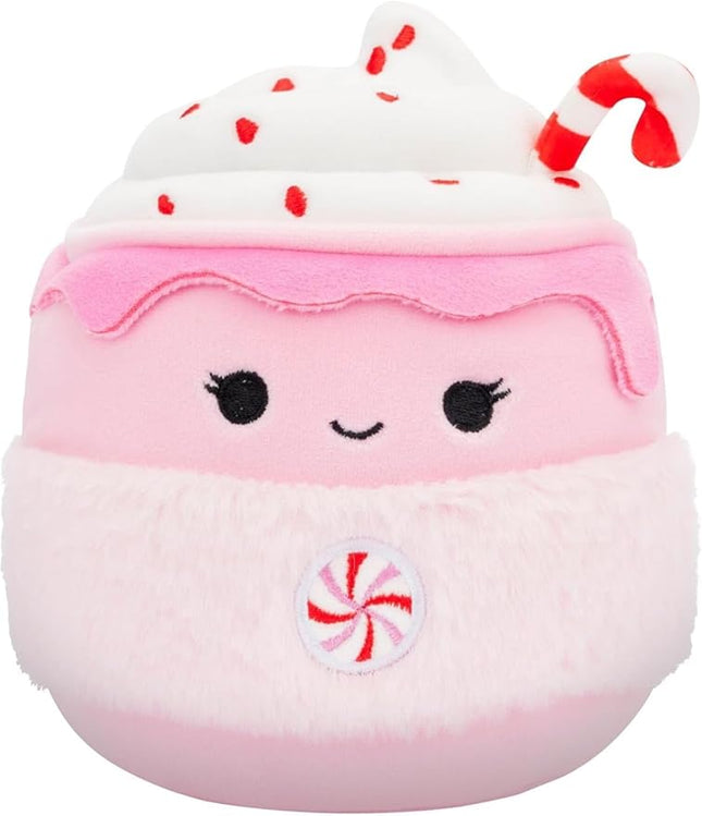 Squishmallows Officially Licensed Kellytoy Christmas 2024 Squad Plush -Squishy Stuffed Animal Toy - Gift for Kids, Girls & Boys - 8 Inch (Ethel The hot Chocolate)