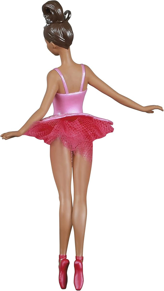 Hallmark Keepsake Plastic, Christmas Ornament 2021, Barbie Beautiful Ballerina