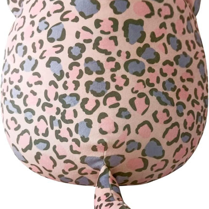 Squishmallows Original 12-Inch Dallas Pink and Purple Leopard - Medium-Sized Ultrasoft Official Jazwares Plush