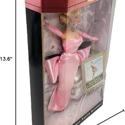 Barbie Doll as Marilyn Monroe in the Pink Dress from Gentlemen Prefer Blondes