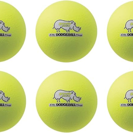 Champion Sports® Rhino Skin® Low Bounce Dodgeball Sets & Singles for Playground, PE, Backyard & League Games – Team Sports Equipment for Youth & Adults