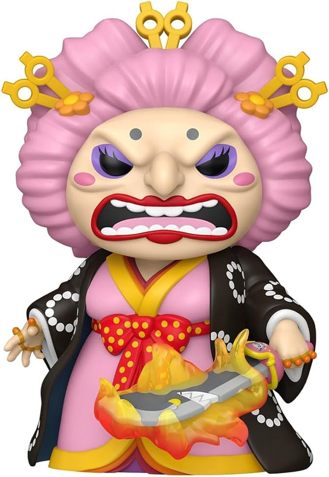 Funko Pop Super: One Piece - Big Mom - (Kimono) - 1/6 Odds for Rare Chase Variant - Collectable Vinyl Figure - Gift Idea - Official Merchandise - Toys for Kids & Adults - Anime Fans