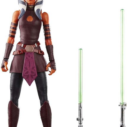 STAR WARS The Black Series Ahsoka Tano (Padawan), The Clone Wars 6-Inch Action Figures, Ages 4 and Up