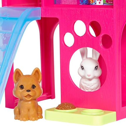 Barbie Mattel Doll Bird with Animals Multi-Coloured (HGM62)