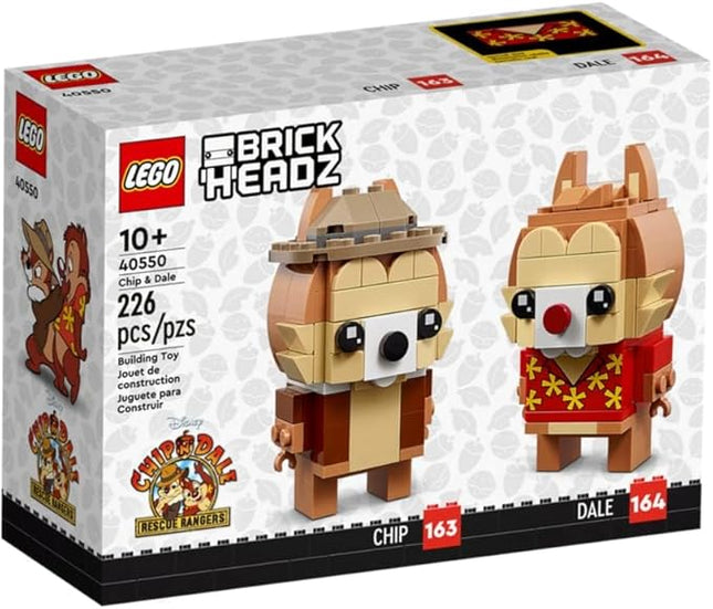 Lego BrickHeadz Chip and Dale, Building Toy Set for Kids, Boys and Girls, Ages 10+ (226 Pieces)
