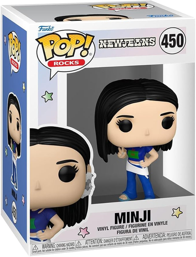 Funko Pop Rocks: New Jeans - Minji - Collectable Vinyl Figure - Gift Idea - Official Merchandise - Toys for Kids & Adults - Music Fans - Model Figure for Collectors and Display