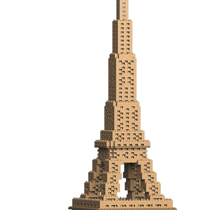 JEKCA Eiffel Tower 01S | Architecture Plastic Building Blocks | Age 14+