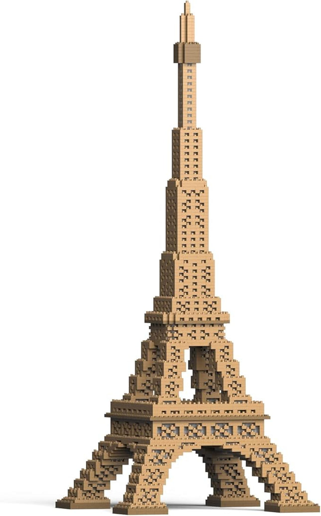 JEKCA Eiffel Tower 01S | Architecture Plastic Building Blocks | Age 14+