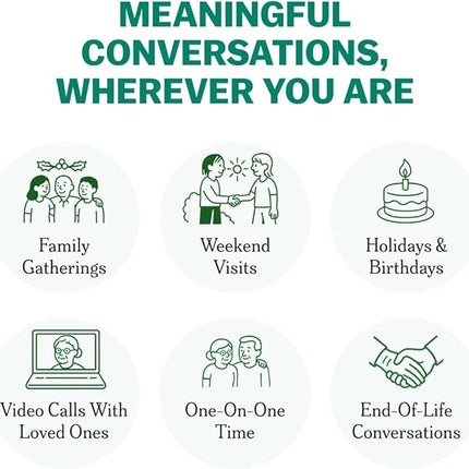 TALES 150 Life Story Interview Kit Cards, Conversation Cards for Families, Parents, Grandparents, Adults, Game Night, Road Trips, Dinner Table, Getting to Know You (New Edition)