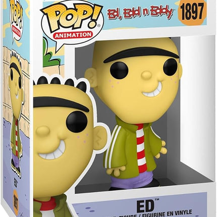 Funko Pop Animation: Ed EDD N Eddy - Ed - 1/6 Odds for Rare Chase Variant - Collectable Vinyl Figure - Gift Idea - Official Merchandise - Toys for Kids & Adults - Cartoon/Animation Fans