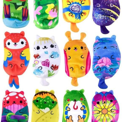 Cats vs Pickles - Mystery Bags - 4" - 12pk Limited Exclusive Release Set - Gold Wave - Bean Filled Plushies!