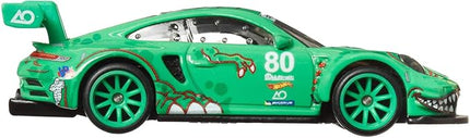 Hot Wheels Premium Car Culture Collectible Toy Car, 1:64 Scale Die-Cast Porsche 911 GT3 R, Race Day Vehicle with Real Riders Tires