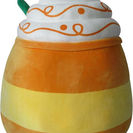 Squishmallows Original 14-Inch Delindy Orange Pumpkin Spice Latte - Large Ultrasoft Official Jazwares Plush