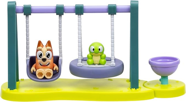 Bluey Turtleboy Backyard Playground Set – Includes Bingo & Turtleboy Figures – Playground Set for Backyards Involving Imaginative Play