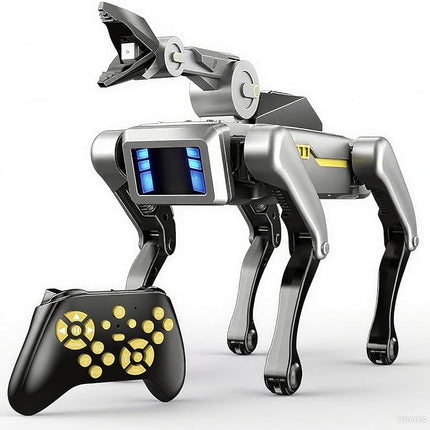 STEM Smart Robot Dog with Mechanical Claw, Grab & Carry Toys, Remote Control Programmable Robot Pet for Kids Ages 6+, Interactive Dog with 18+ Tricks, Gift for Boys & Girls
