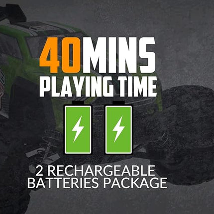 RACENT RC Truck 1:16 4x4 All Terrain RC Car 40KPH High Speed Remote Control Cars for Adults