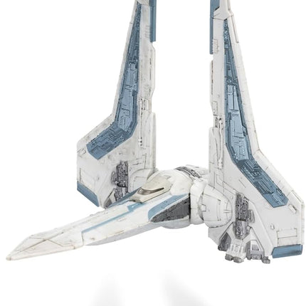Star Wars Micro Galaxy Squadron Bo-Katan’s Gauntlet Fighter (Armada Edition) - 5-inch Vehicle with Rotating Wings and 1-Inch Micro Figure Accessory