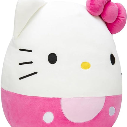 Squishmallows Hello Kitty Pink Bow & Shorts 14-Inch Plush - Sanrio Ultrasoft Stuffed Animal Large Plush Toy, Official Kellytoy Plush
