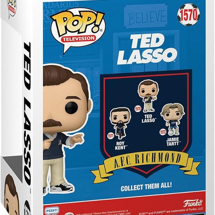 Funko POP! TV: Ted Lasso - Ted Lasso - Collectable Vinyl Figure - Gift Idea - Official Merchandise - for Kids & Adults - TV Fans - Model Figure for Collectors and Display