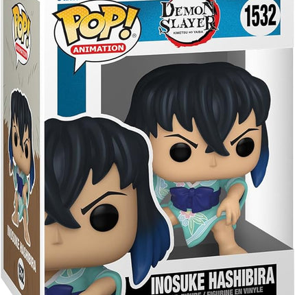 Funko POP! Animation: Demon Slayer - Inosuke Hashibira - (Kimono) - Collectable Vinyl Figure - Gift Idea - Official Merchandise - for Kids & Adults - Anime Fans - Model Figure for Collectors