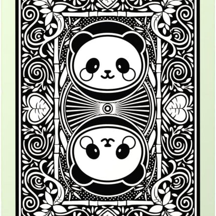 Bicycle Panda Playing Cards, Cute Animal Playing Cards, 1 Deck