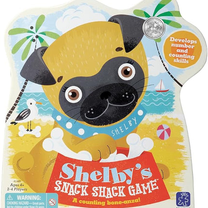 Educational Insights Shelby's Snack Shack - Preschool Board Games for 4 Year Olds, Early Math Learning Games for Toddlers, Fine Motor Toys, Counting and Matching Game, 2-4 Players Ages 4+