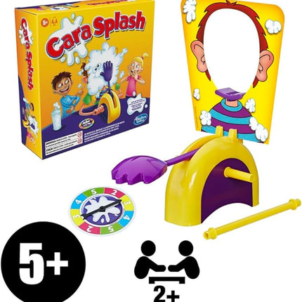 Hasbro Gaming Pie Face Game | Whipped Cream Family Board Game for Kids | Ages 5 and Up | for 2 or More Players | Funny Preschool Games | Kids Gifts